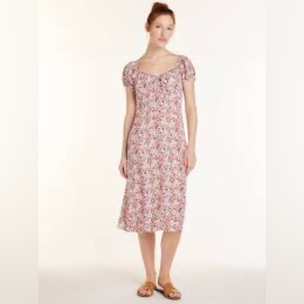 NO BOUNDARIES summer dress zipper back heart shaped neckline